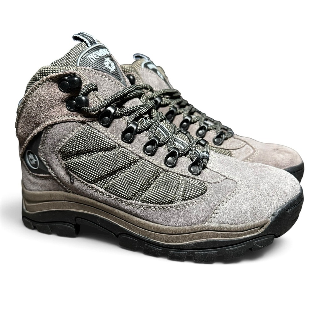 Nevados Women's Hiking Boots Mauve Tan Suede Lace Up Trail US 8.5